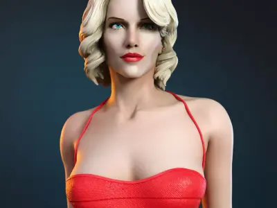 Number Six from Battlestar Galactica 3D printing 3D print model