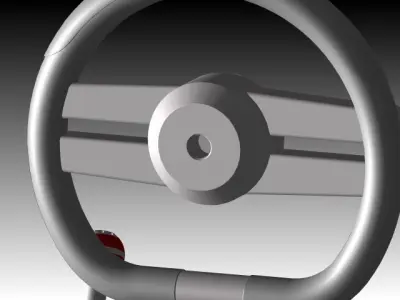 Steering Wheel Isotta 3D model