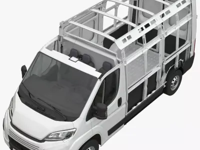 L2H2 Global commercial van 3D model