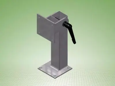 LCD Monitor Mount Free 3D model