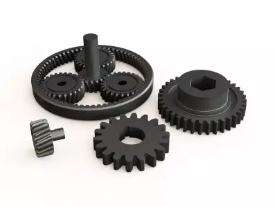Gear 18 3D model