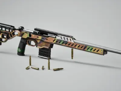 Stealth Hawk Used Low-poly 3D model