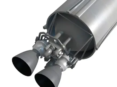 Titan II Missile 3D model