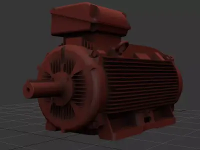 Electric Motor 1 3D model