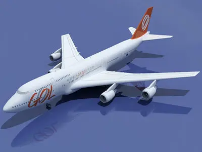 Gol Airlines 3D model