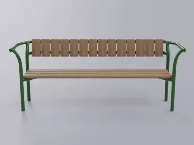 Urban Bench 3D model buy