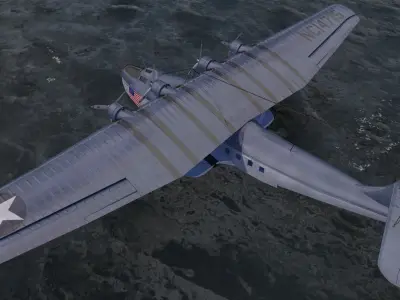 Martin M-130 China Clipper 3D model