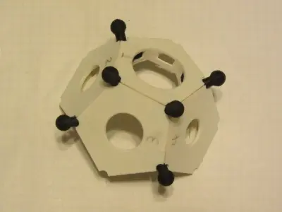 Snap-together Roman Dodecahedron Free 3D print model