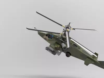 Kamov 55 3D model