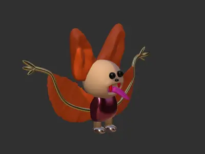 Halloween Low-poly 3D model