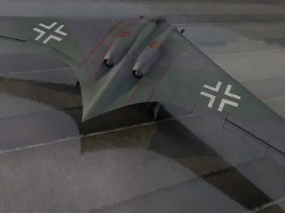 Horten Ho-229A 3D model
