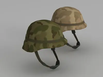 Army helmet 3D model