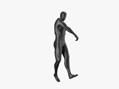 Mannequin Rigged 3D model