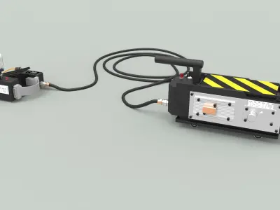 Ghost trap from the movie Ghostbusters 3D model