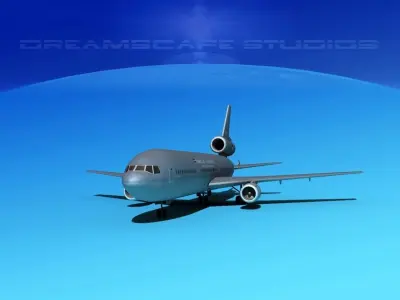 McDonnell Douglas KC-10 Netherlands 3D model