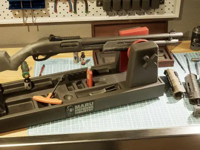 Remington 870 Low-poly 3D model