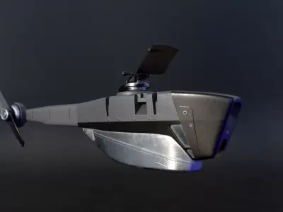 drone hovercraft 3D model