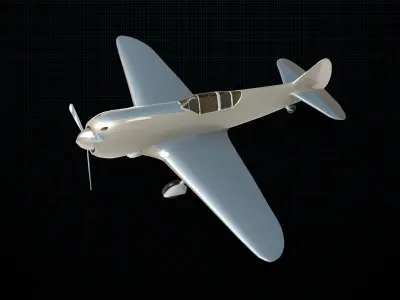 Lavochkin La-5 1 3D model
