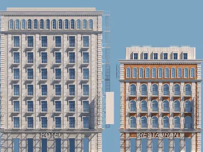 Commercial Buildings 104 3D model