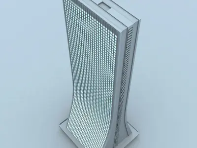 3D Building 70 3D model