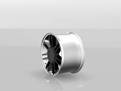 Rim 3D model wheel 3D model