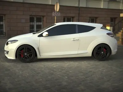 Renault Megane 3 RS Free 3D model