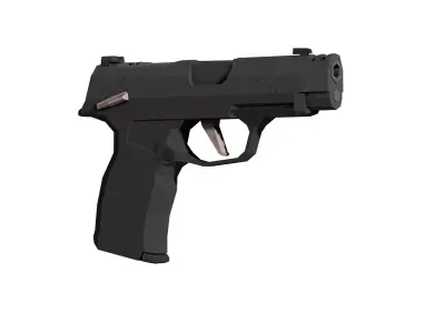 Low-Poly Sig P365 XL Low-poly 3D model