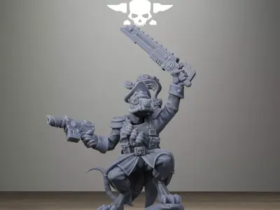 Raticus Officer 3D print model