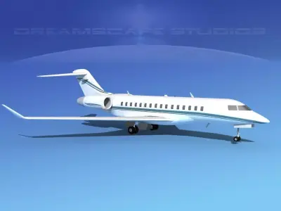 Global Express 8000 V11 3D model