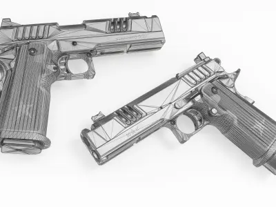 Staccato XC 2011 Low-poly 3D model