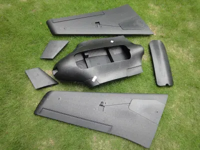 UAV Skywalker X8 Low-poly 3D model