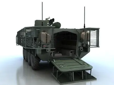 Stryker M1126 3D model