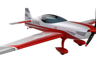 Extra NG Aerobatic Aircraft Miniature 3D model