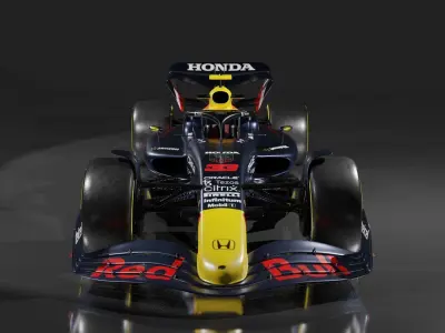 RED BULL 2022 FORMULA 1 CAR Free 3D model
