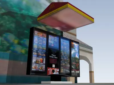 McDonalds 3D model