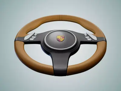 Steering Wheel  Free 3D model