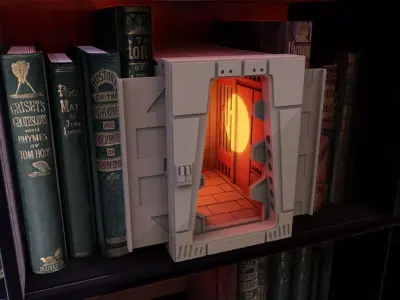 Sci-Fi Wolkway 3D print model