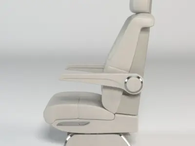 Luxury Airplane Seat 3D model