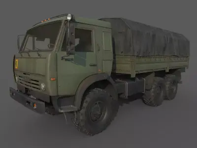 Kamaz Kung-Tend  3D model