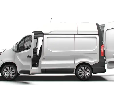 Nissan Primastar Van L1H2 HQInterior 2026 3D model