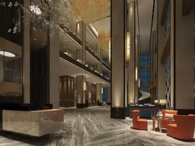 The Hotel Lobby 9 3D model