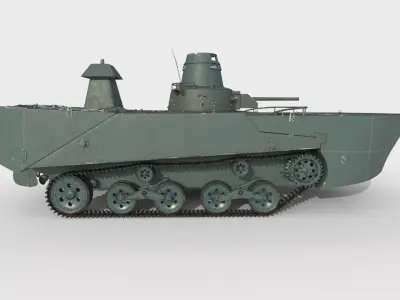 Type 2 Ka-Mi Pantons 3D model