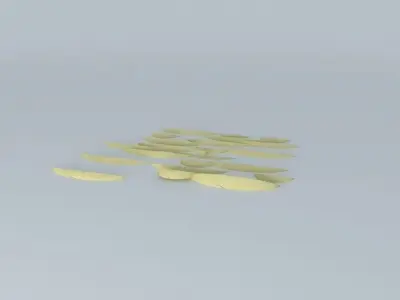 Ancient muslim desert fort 3D model