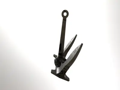 Old Navy Anchor Free 3D model