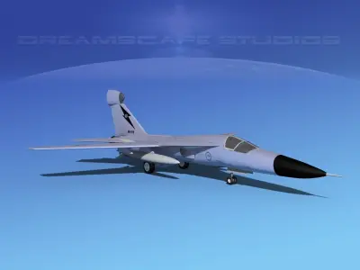 General Dynamics EF-111 Raven V04 RAAF 3D model