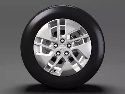 Nissan NV Combi wheel 2017 3D model