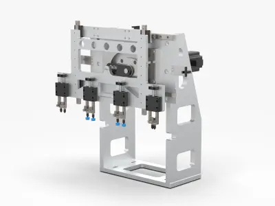 Parallel Transfer Mechanism 3D model