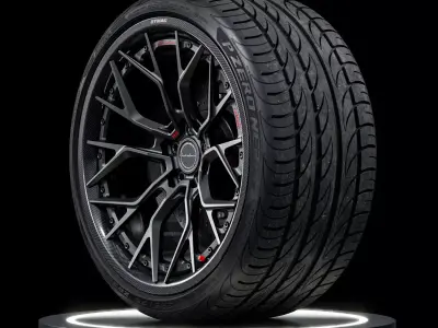 Pirelli Nero GT 295 25 ZR20 97Y 3D model