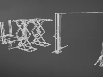 Car Lift 3D model