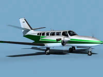 Cessna F406 Caravan II V06 3D model